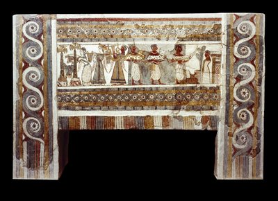 Scene of Cult of the Dead by Minoan