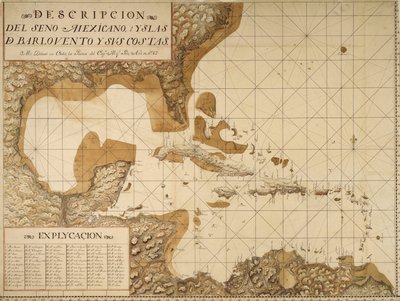 Chart of the Gulf of Mexico and Caribbean Islands by Miol Polo
