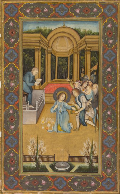 Jesus Among the Doctors in the Temple by Mir Kalan Khan