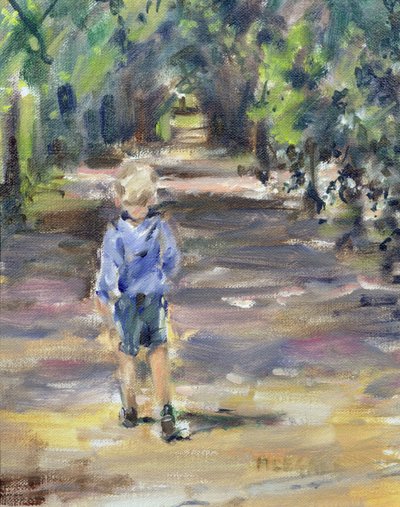 Going for a Walk by Miranda Legard