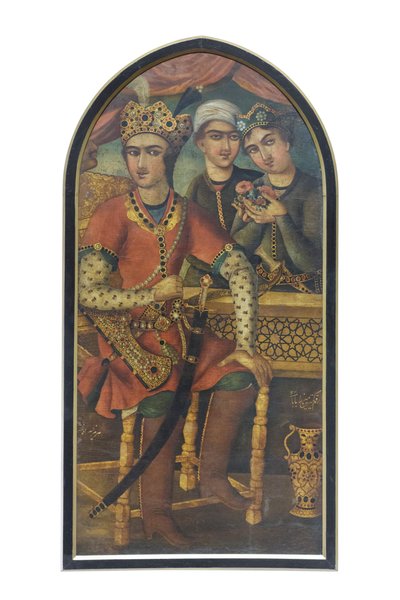 Hormizd IV of Sasan by Mirza Baba