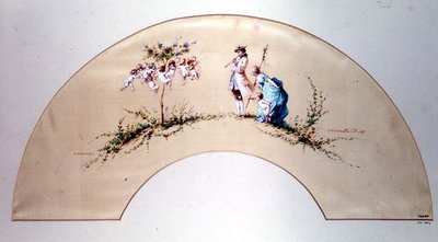 Design for a Fan by Mme. Callamatta