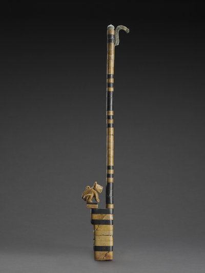 Atlatl with Feline by Moche Moche