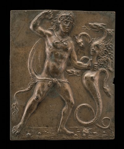Hercules and the Lernaean Hydra, late 15th - early 16th century by Moderno