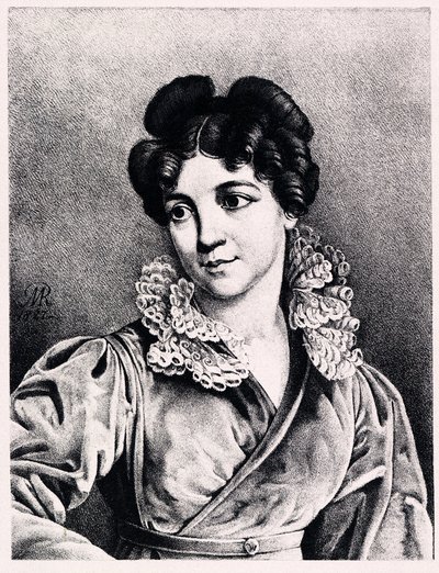 Portrait of Countess Praskovya Petrovna Kutaysova by Modest Dmitryevich Rezvoy