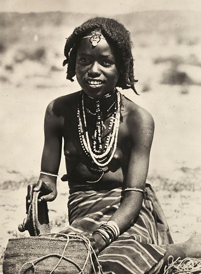 Building an Empire in the Fascist age: Cunama girl, 1936 by Modestino Baldinetti