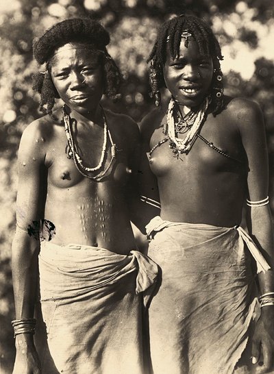 Building an Empire in the Fascist age: Cunama girls, 09 May 1936 by Modestino Baldinetti