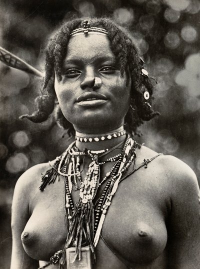 Building an Empire in the Fascist age: a Cunama woman by Modestino Baldinetti