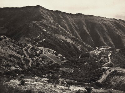 Building an Empire in the Fascist age: the road on the Massaua-Asmara hills by Modestino Baldinetti