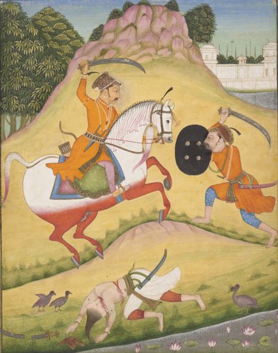 Nata Ragina: Folio from a Ragamala Series by Mohamed