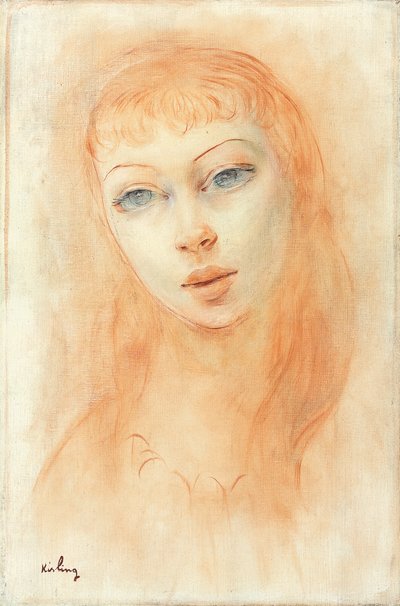 Portrait of a Woman by Moise Kisling