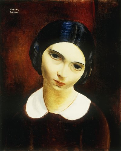 Portrait of a Young Girl by Moise Kisling