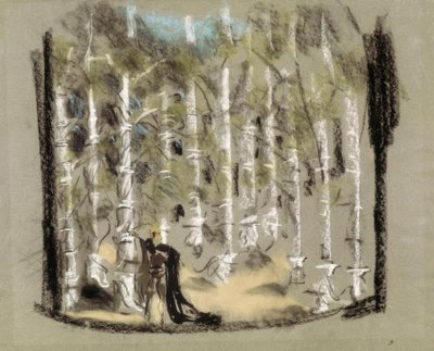 Stage Design: The Forest by Molière