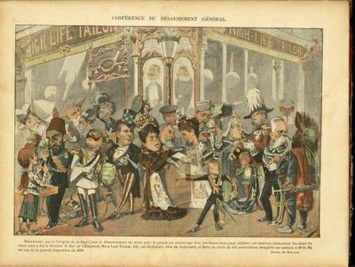 Illustration of Moloch (1849-1909) in Le Rire by Moloch