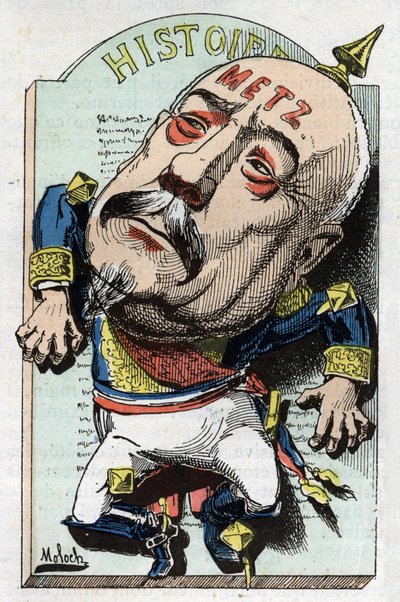 Portrait en pied de Francois Achille Bazaine by Moloch