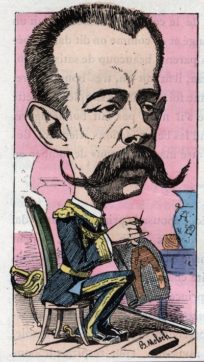 Portrait of Amedee Mary I of Savoy by Moloch