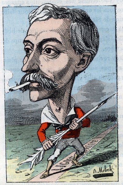 Portrait of Edouard Lockroy (1838-1913), French politician by Moloch