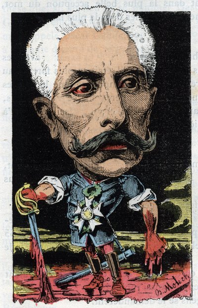 Portrait of Gaston Alexandre Auguste De Galliffet, French General by Moloch