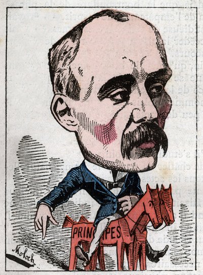 Portrait of Georges Clemenceau (1841-1929), Politician in 