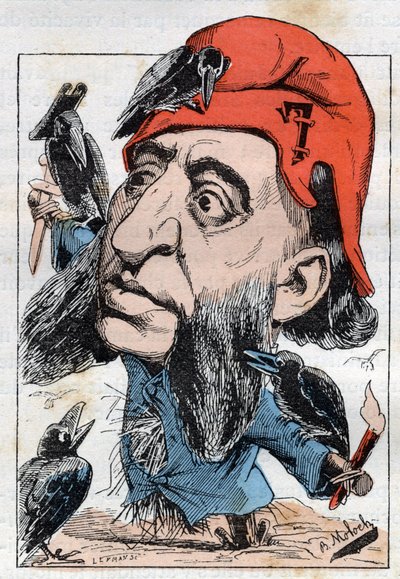 Portrait of Jules Ferry, French politician by Moloch
