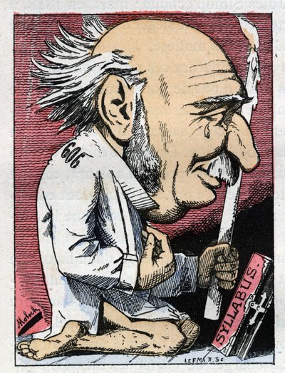 Portrait of Jules Simon, French politician by Moloch