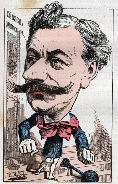 Portrait of Louis Andrieux (1840-1931), French Lawyer and Politician by Moloch