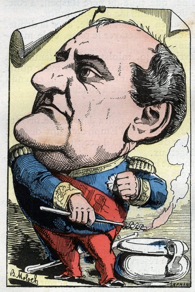 Portrait of Prince Napoleon Joseph Charles Paul Bonaparte (1822-1891) by Moloch