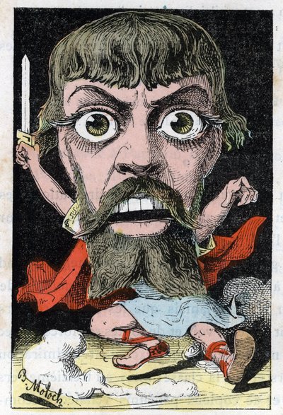 Portrait of the Actor Mount-Sully by Moloch