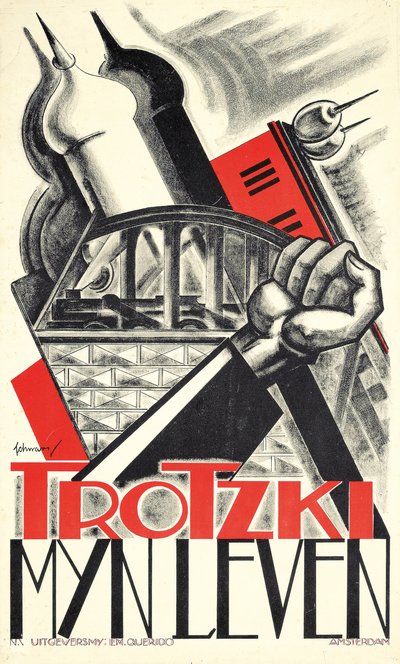 Poster advertising Leon Trotsky