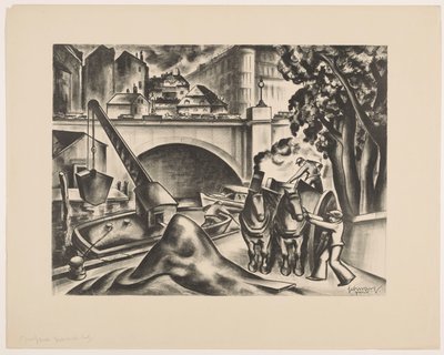 Seine Quay in Paris, Five Different Proofs by Mommie Schwarz