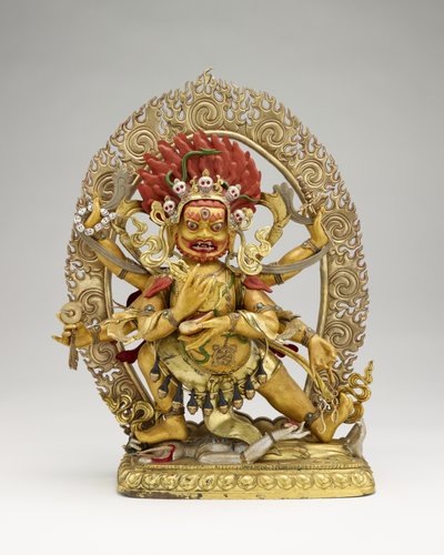Six-Armed Mahakala by Mongolian School