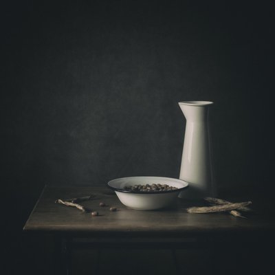 Rustic Bean Still Life by Monique van Velzen