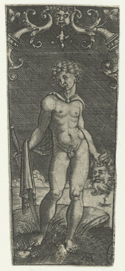 David with the Head of Goliath by Monogrammist AC