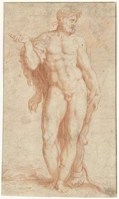 Hercules by Monogrammist CS (tekenaar)