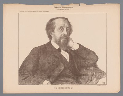P.H. Hugenholtz Jr. by Monogrammist HN