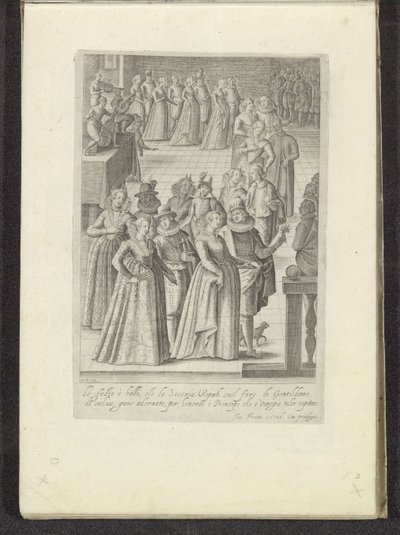 Venetian Ball by Monogrammist LVH (possibly)