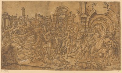 Massacre of the Innocents in Bethlehem by Monogrammist NDB