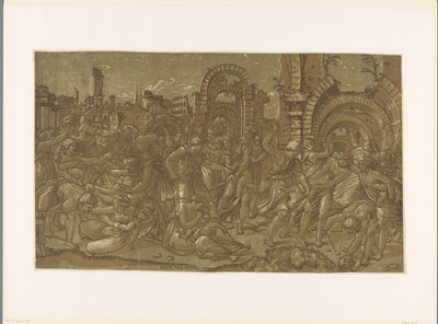 Massacre of the Innocents in Bethlehem by Monogrammist NDB