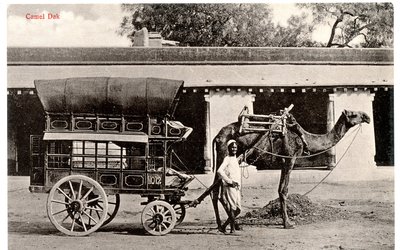 Camel Dak, c.1911-12 by Moorli Dhur and Sons