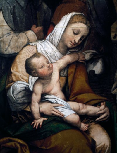 Nativity or Adoration of Shepherds by Moretto da Brescia