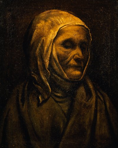 Portrait of Saint Angela Merici by Moretto da Brescia