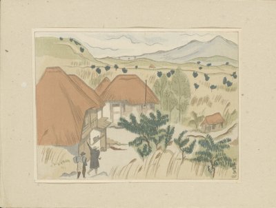 Kawakami Hot Springs, Part Two, Aizu Area, Prints of Japanese Landscapes by Morita Tsunetomo