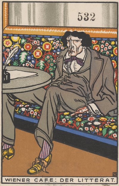 Viennese Café: The Man of Letters by Moritz Jung