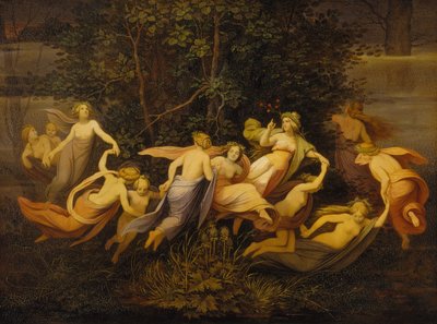 Fairy Dance in the Alder Grove by Moritz Ludwig von Schwind