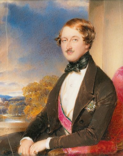 Portrait of Count Anton Karl Palffy von Erdöd by Moritz Michael Daffinger