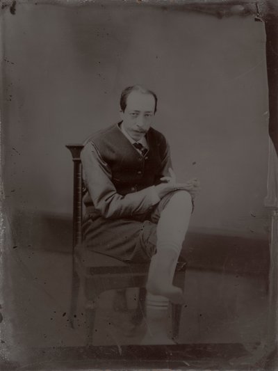 Portrait of John La Farge by Moritz Statfeld