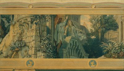 The Beautiful Melusine: IV. The Oath by Moritz Ludwig von Schwind
