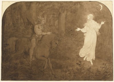 The Apparition in the Forest by Moritz Ludwig von Schwind