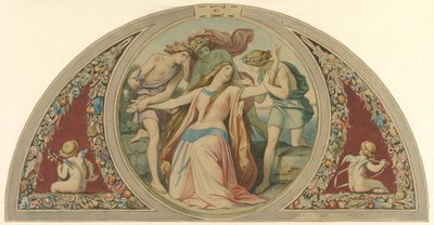 Three Boys Save the Despairing Pamina from Suicide, 1864 by Moritz Ludwig von Schwind