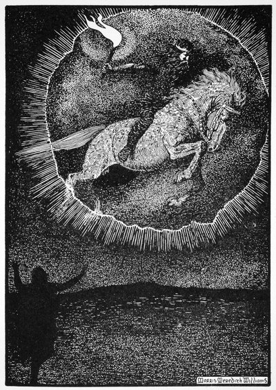 The Vision of the Man on the Grey Horse by Morris Meredith Williams